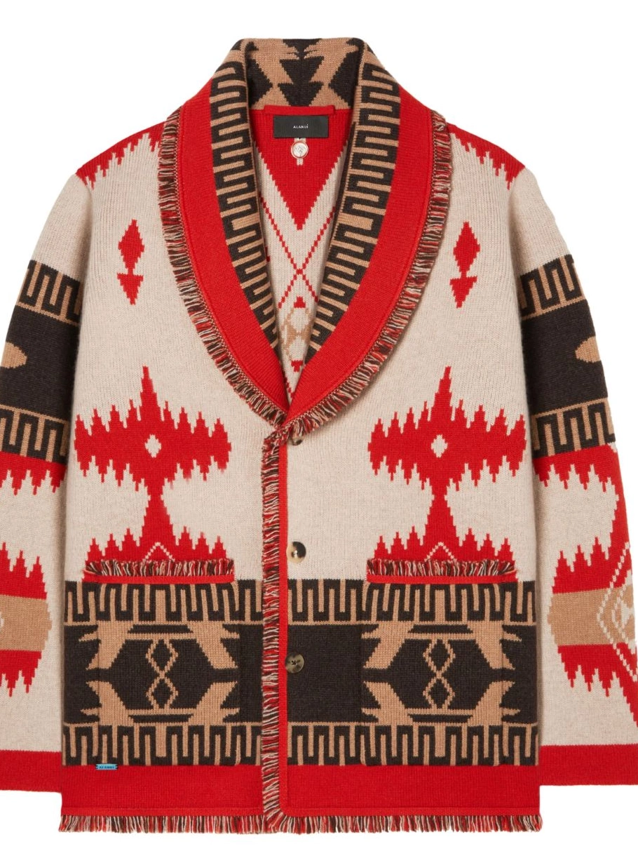 Affordable jacquard Women cardigan Alanui Icon 0717